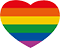 LGBTQ heart